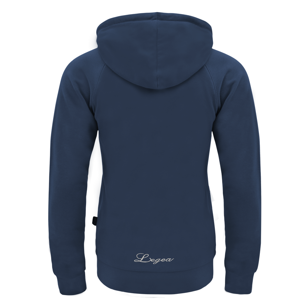 Felpa con zip e cappuccio Adara