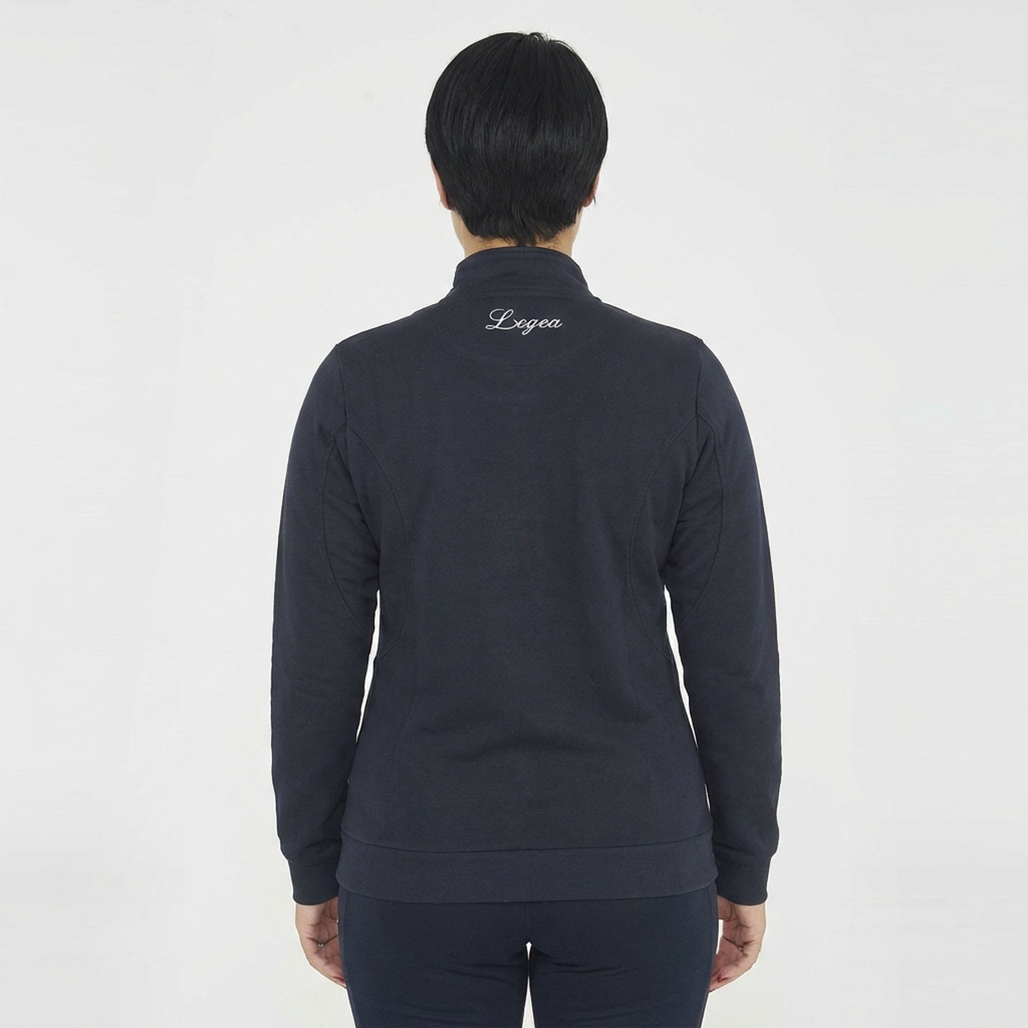 Felpa con zip in cotone Karida - oversize