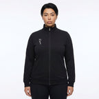 Felpa con zip in cotone Karida - oversize