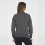 Hættetrøje med lynlås i bomuld Karida