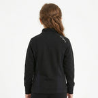 Dafne slim fit katoen hoodie met rits