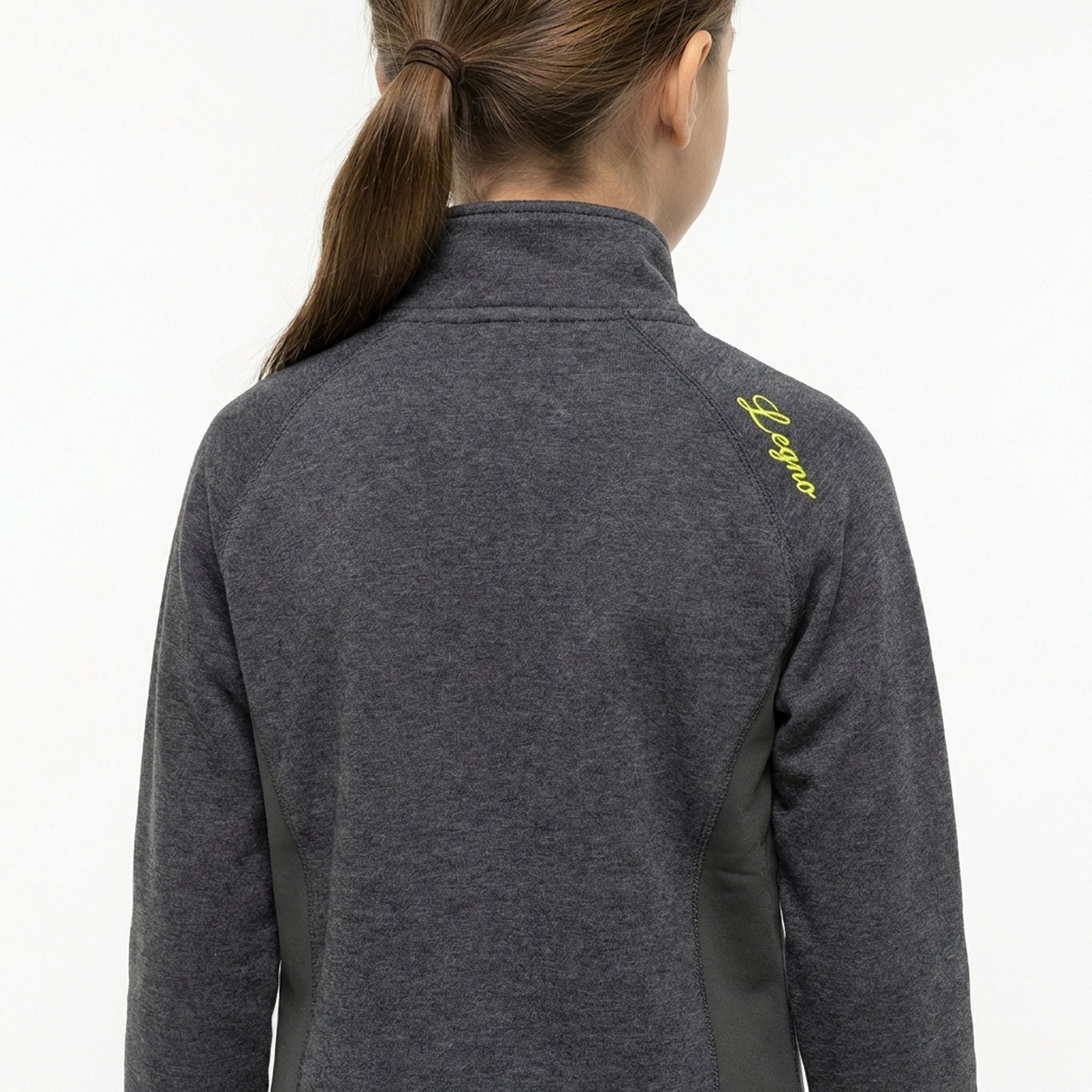 Slim bluza bawełniana z zamkiem Dafne