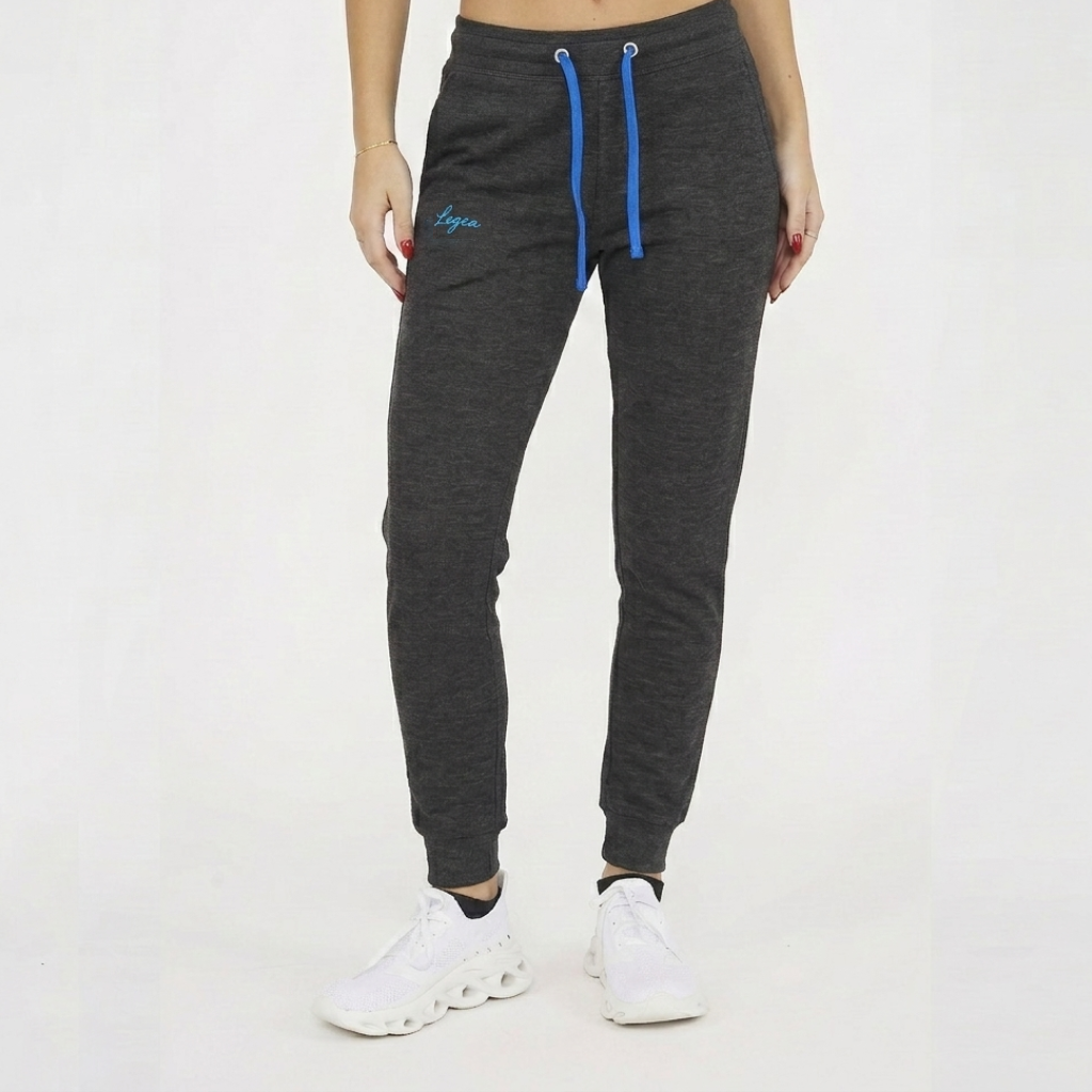 Pantaloni sportivi in cotone con molla in vita Bloomy