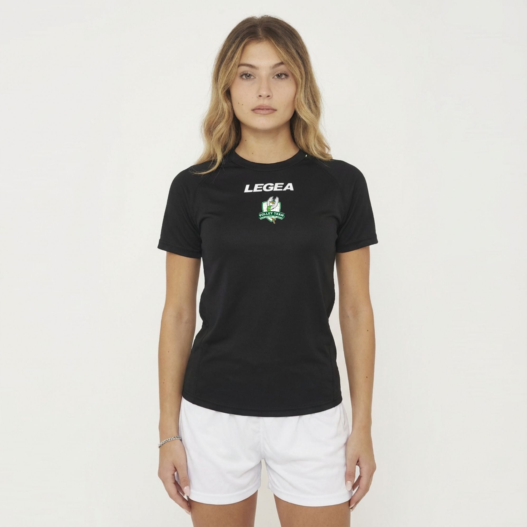 Sort trænings T-shirt - Volley Team San Giacomo
