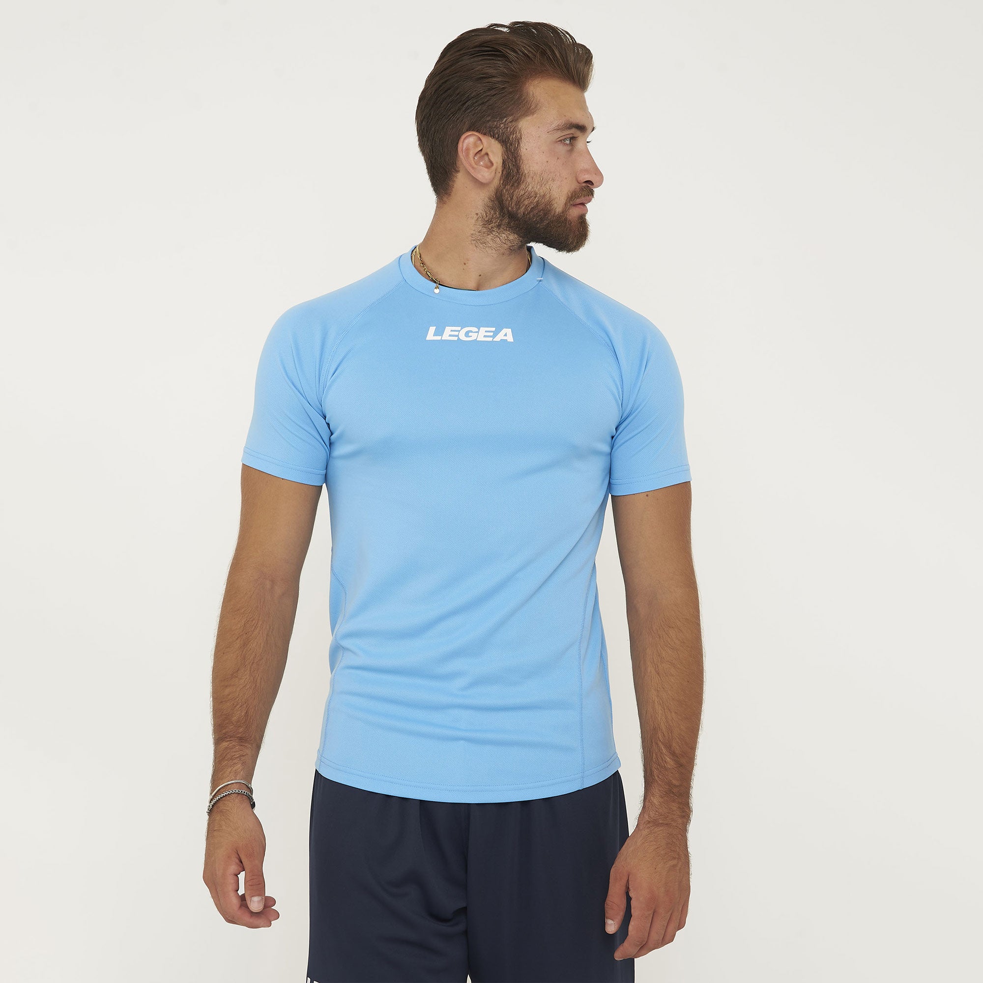 Suéter de cuello redondo de poliéster fluorescente Leipzig