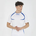 Maglia Taipei a maniche corte - Bianco | Azzurro - XL
