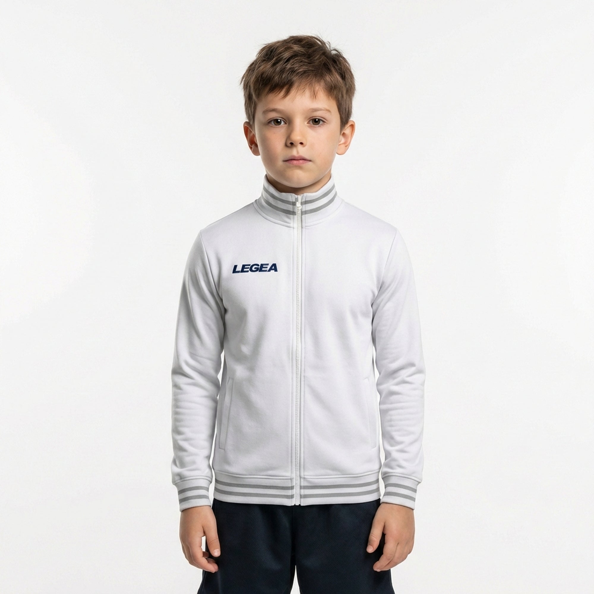 Sweat à capuche avec zip pour l'entraînement