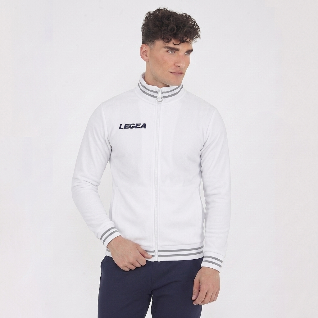 Sudadera de entrenamiento con cremallera y capucha.