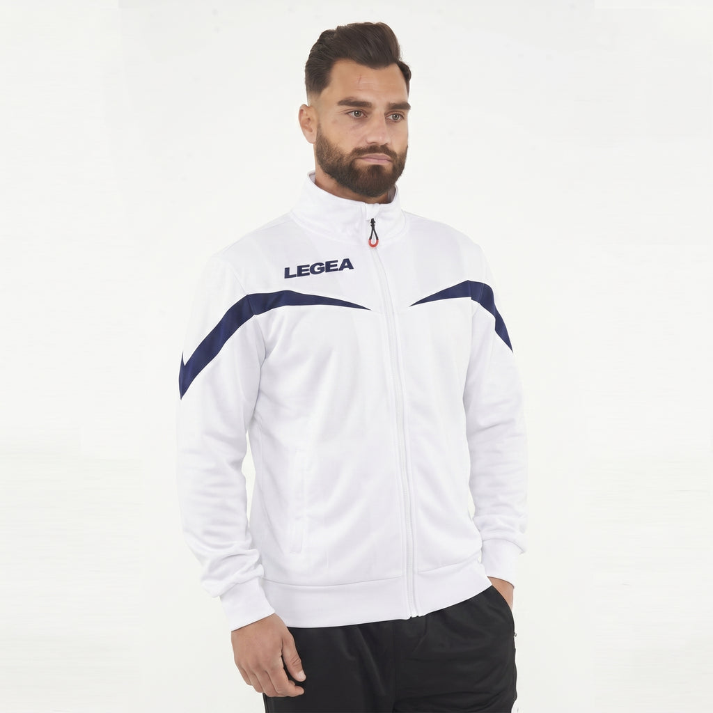 Giacca sportiva in piquet con zip Salvador