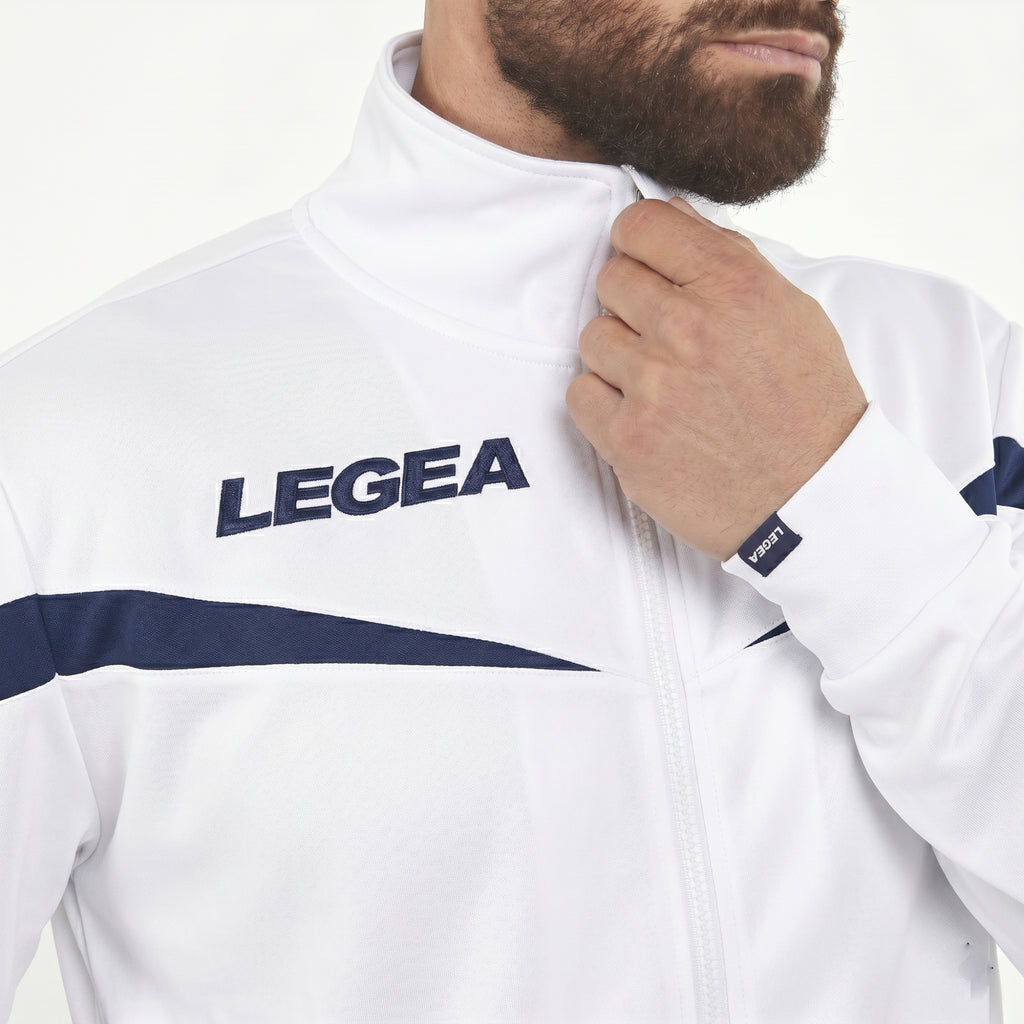 Giacca sportiva in piquet con zip Salvador