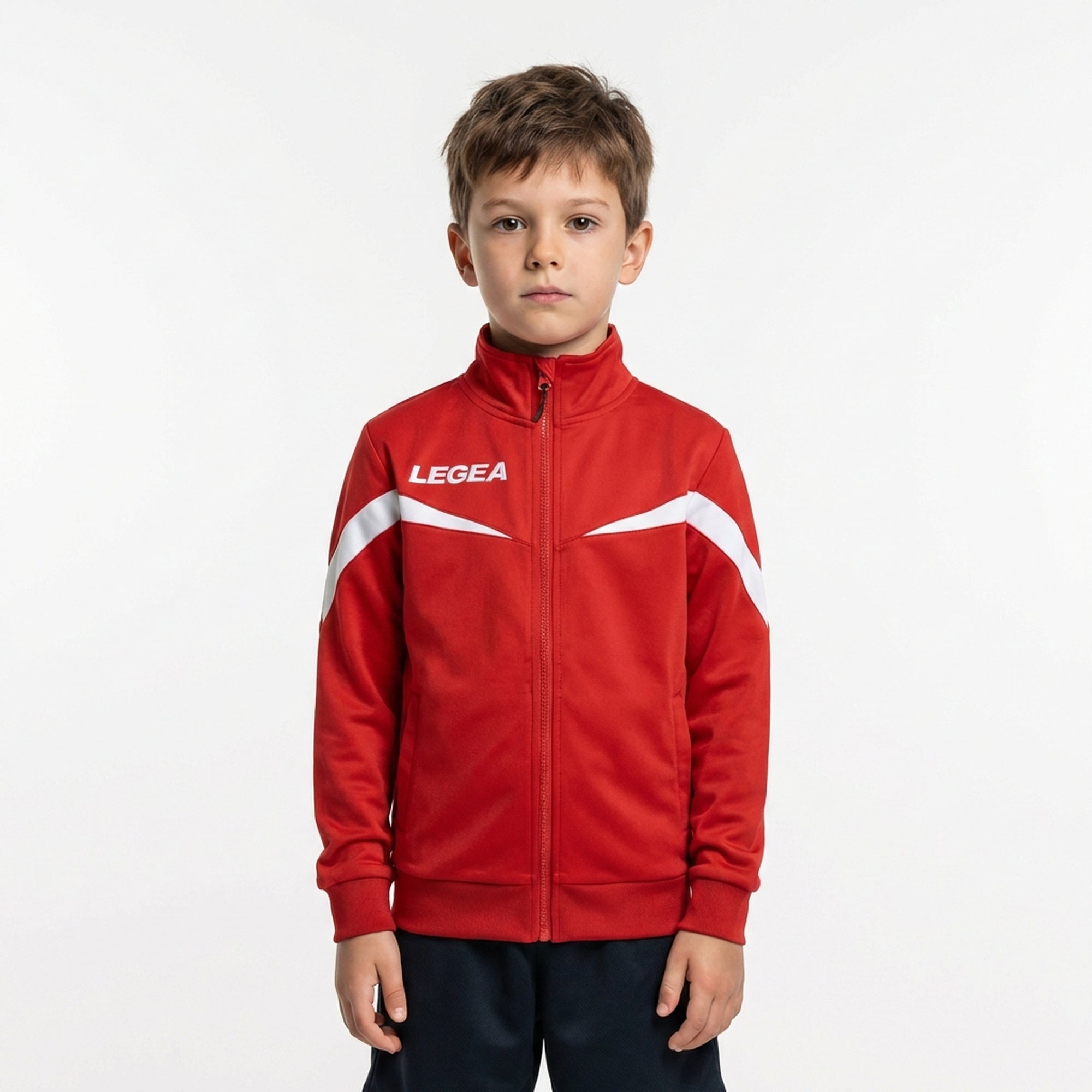 Chaqueta deportiva con cremallera Salvador - tallas pequeñas