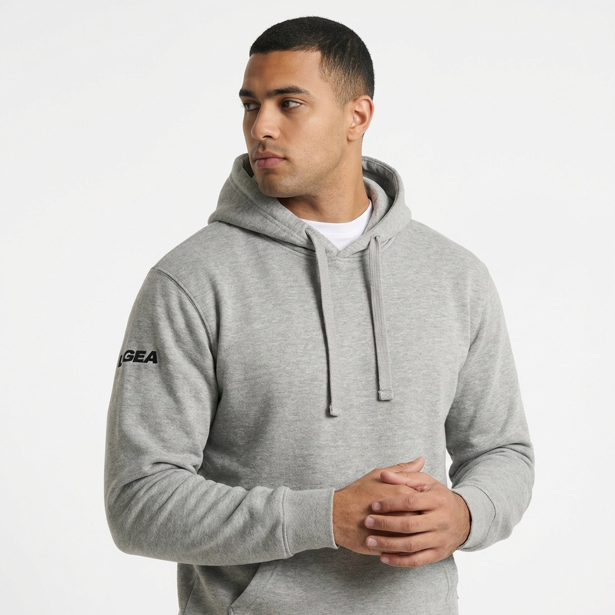 Sudadera con capucha dividida - Oversize