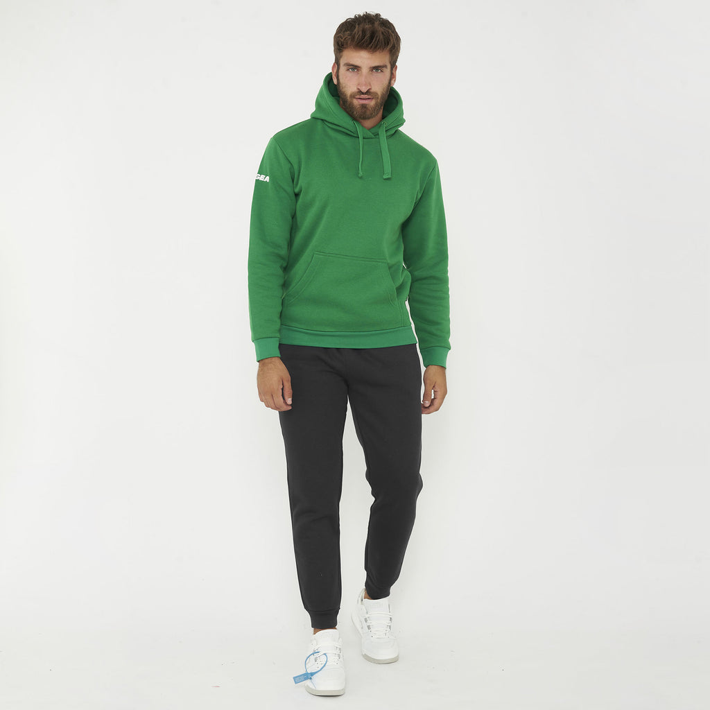 Hoodie zonder rits Split