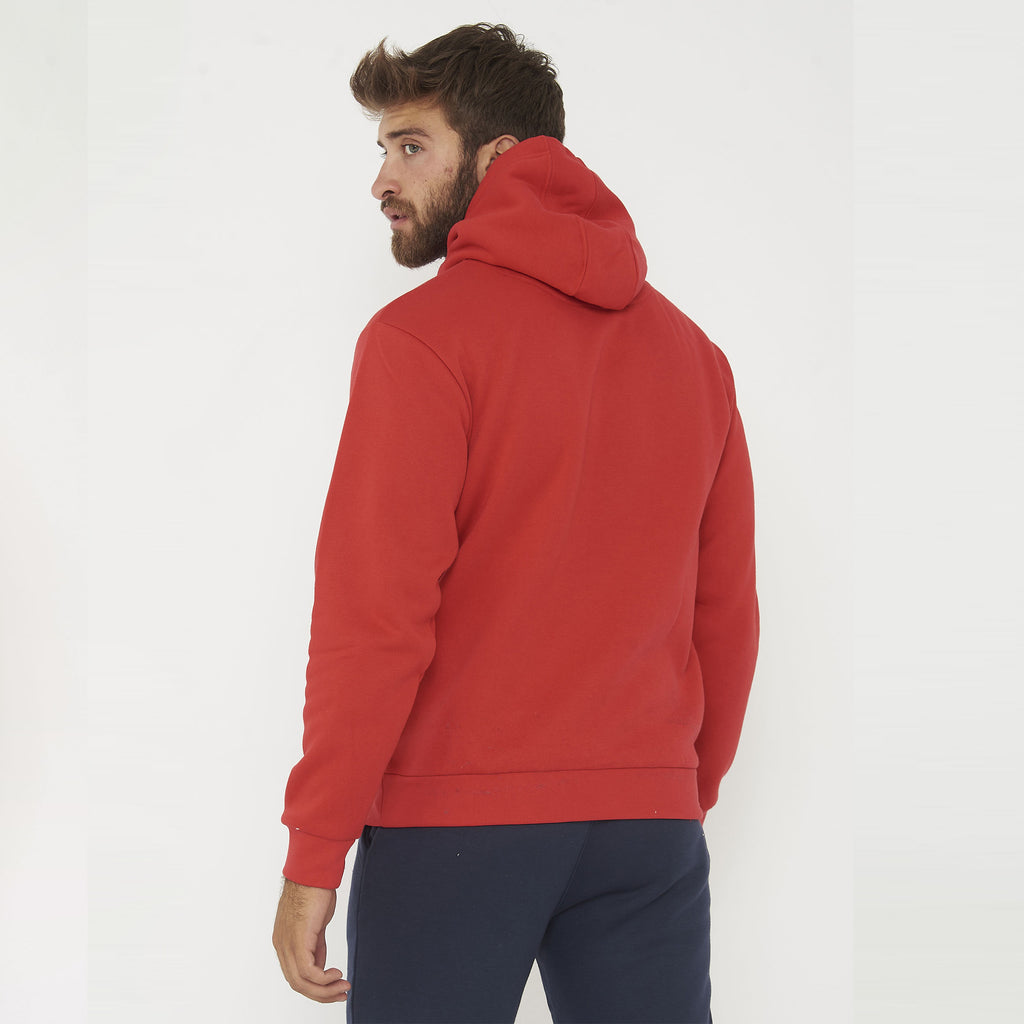 Tuta completa felpata Spalato Sofia - rosso nero