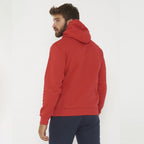 Tuta completa felpata Spalato Sofia - rosso nero