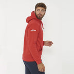 Tuta completa felpata Spalato Sofia - rosso nero