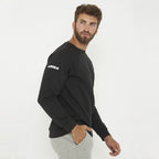 Sweat de running avec capuche et zip au col