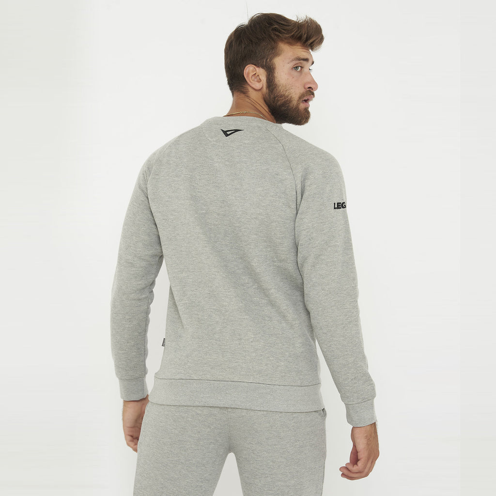 Tuta completa felpata Zagabria Sofia - grigio melange