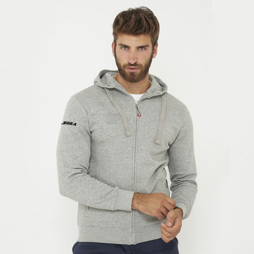 Sarajevo zip-up hoodie - Heather Grey - M