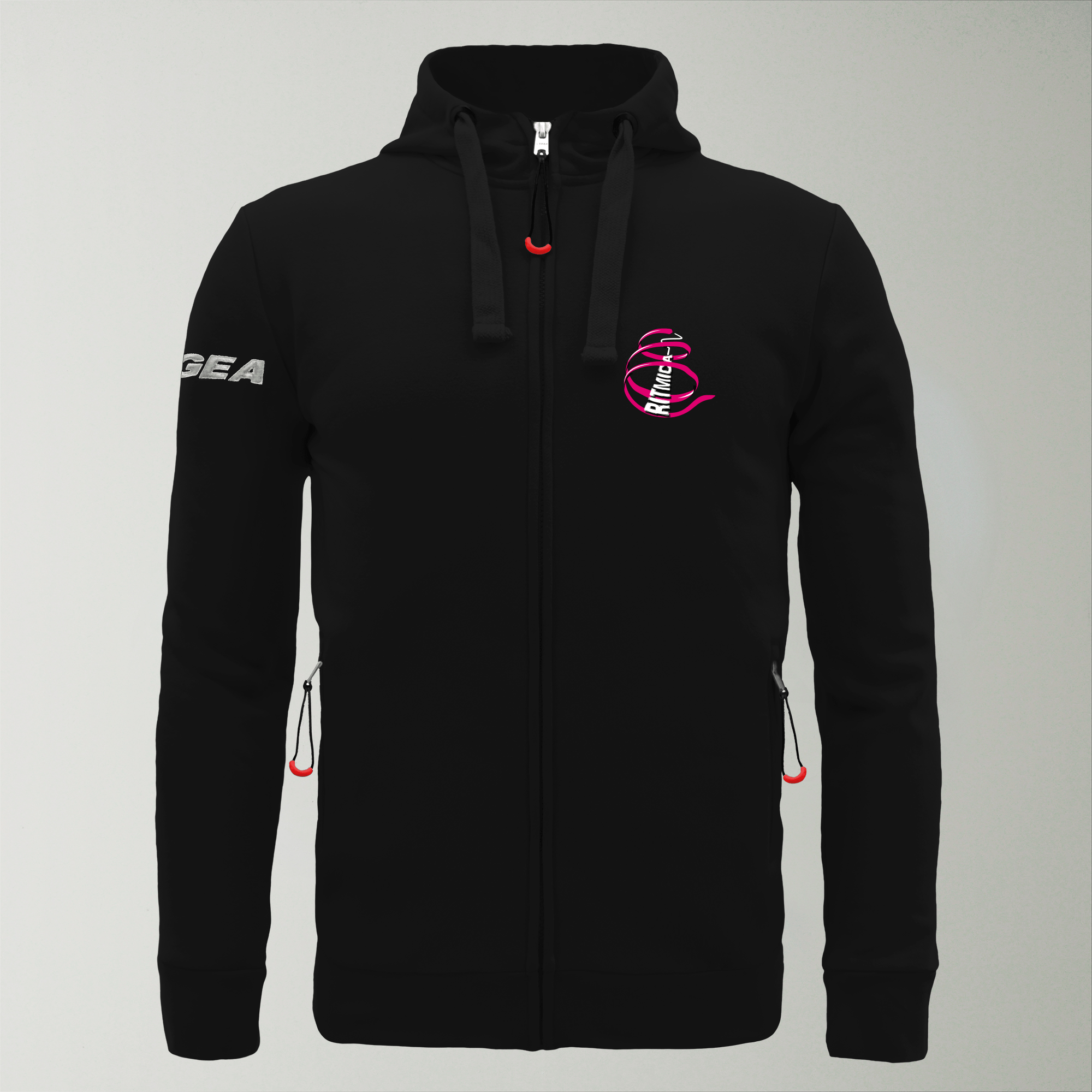 Hættetrøje med lynlås og hætte - A.S.D Forældre Sammen