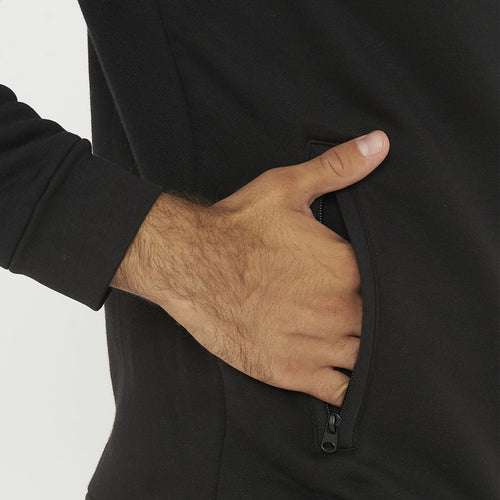 Sarajevo full-zip hoodie - Black | Black - 2XL