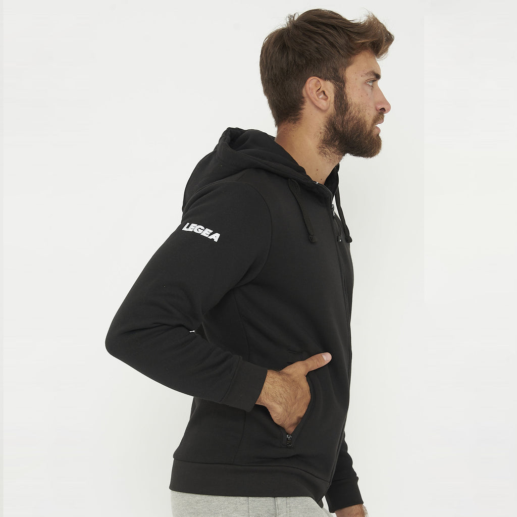 Tuta completa felpata con zip Sarajevo Sofia - nero grigio