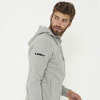 Tuta completa felpata con zip Sarajevo Sofia - grigio blu