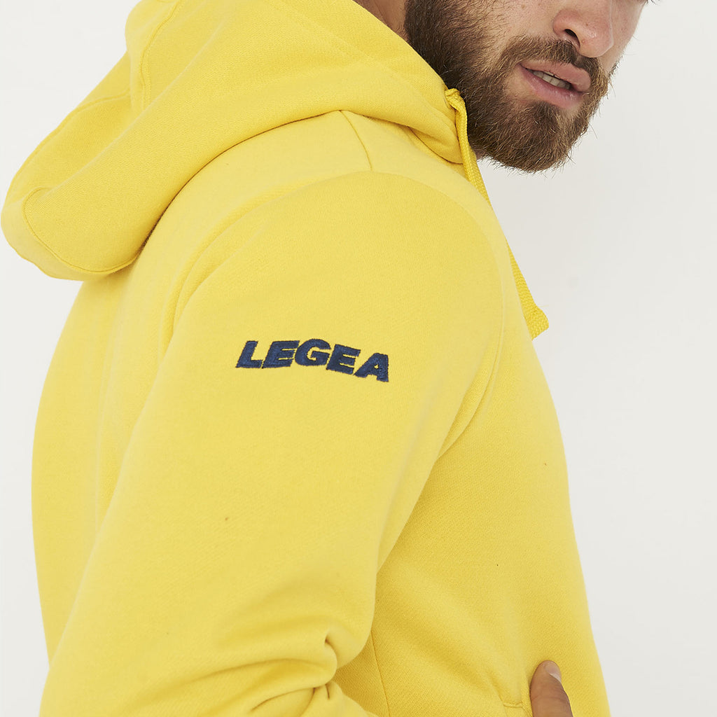 Tuta completa felpata con zip Sarajevo Sofia - giallo nero