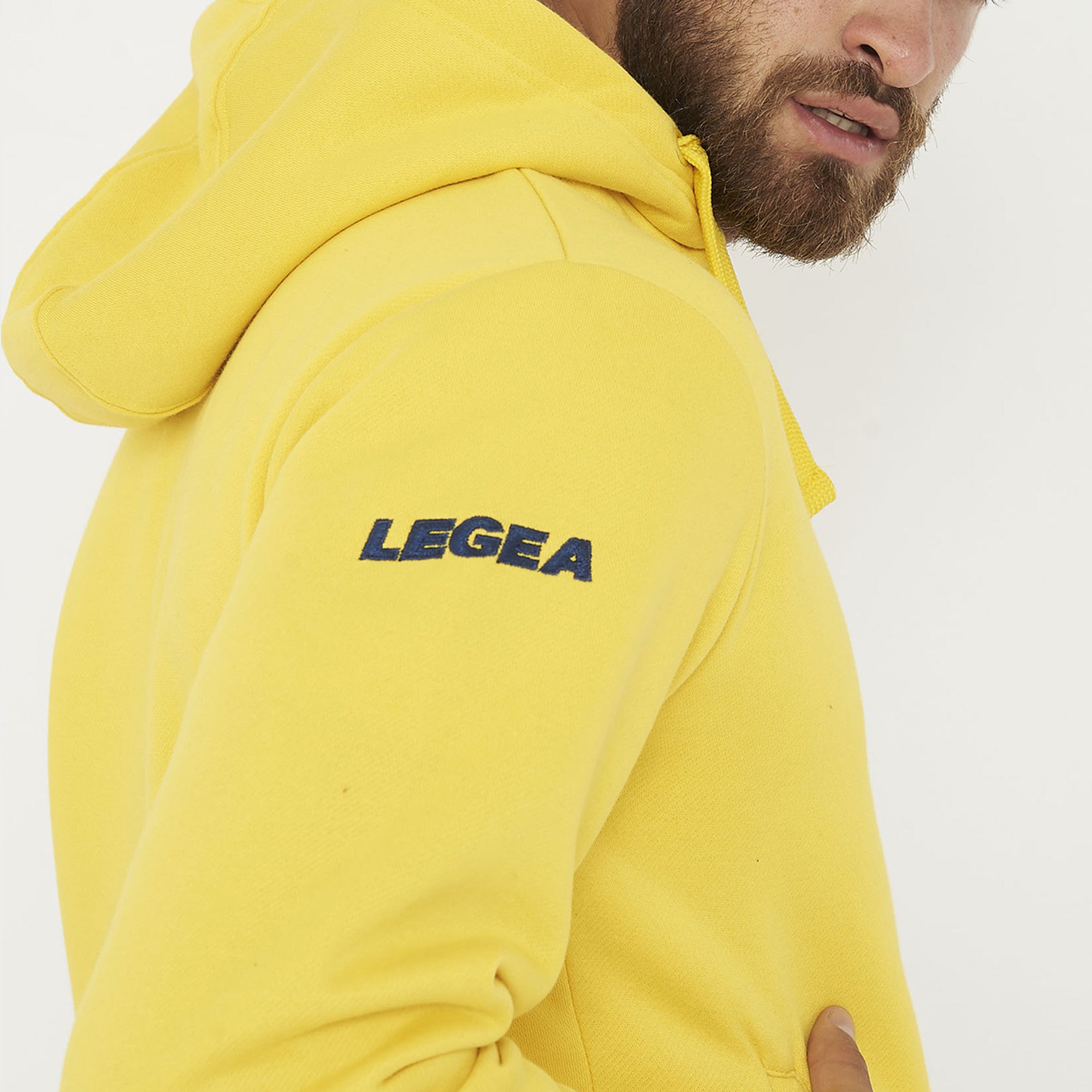 Tuta completa felpata con zip Sarajevo Sofia - giallo nero