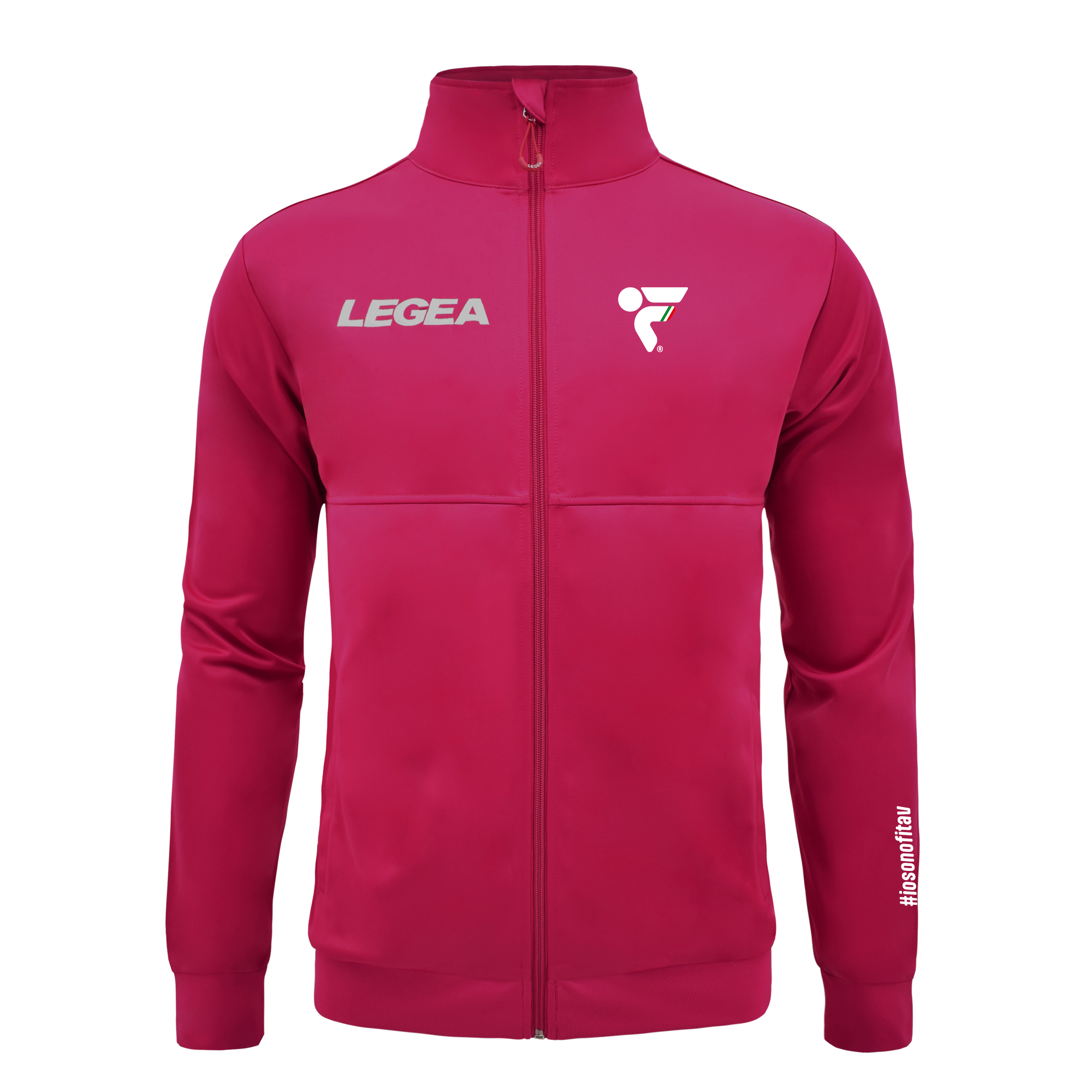 Veste à zip monochrome - Fitav