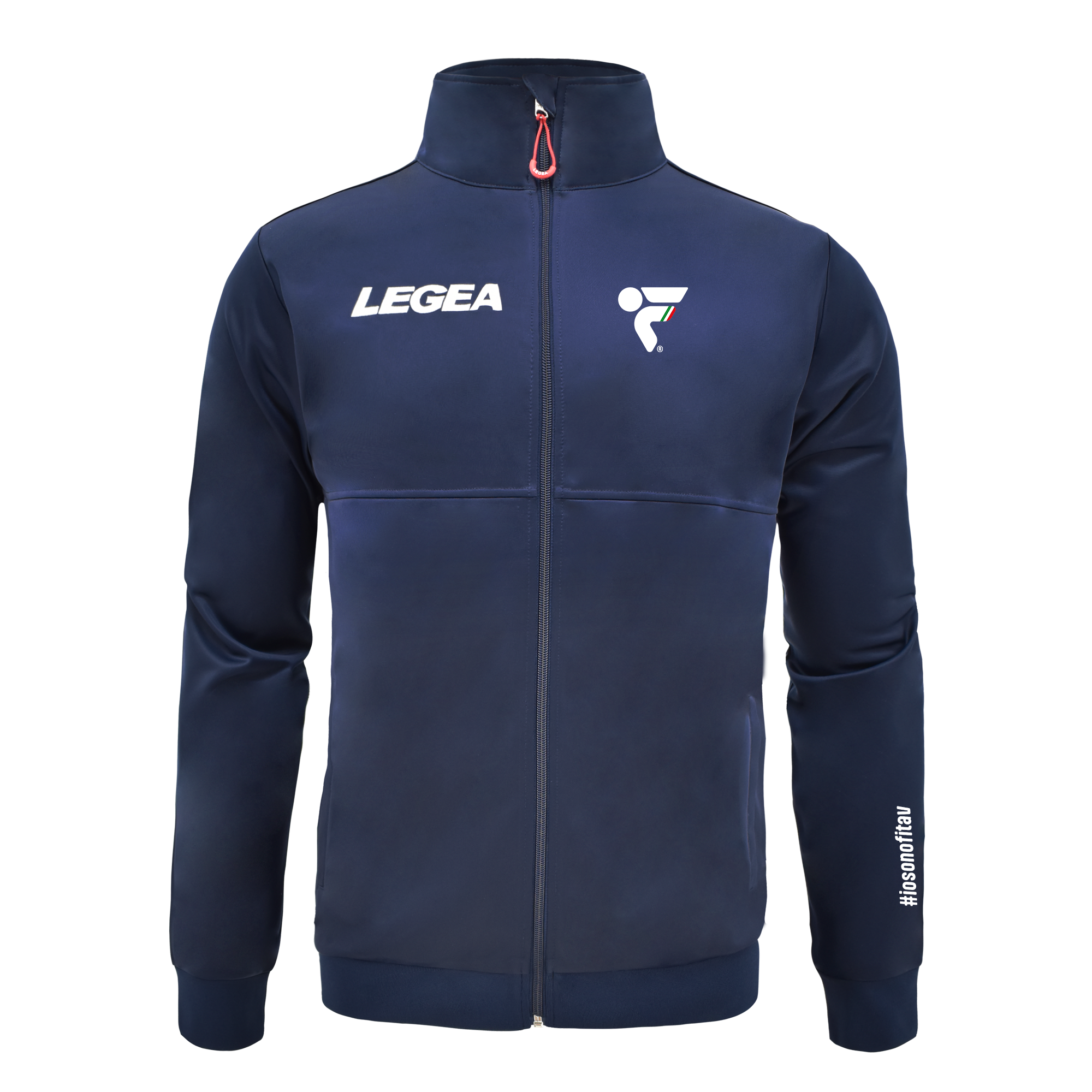Veste à zip monochrome - Fitav