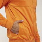 Giacca sportiva con zip Cuba -  taglia piccola arancio