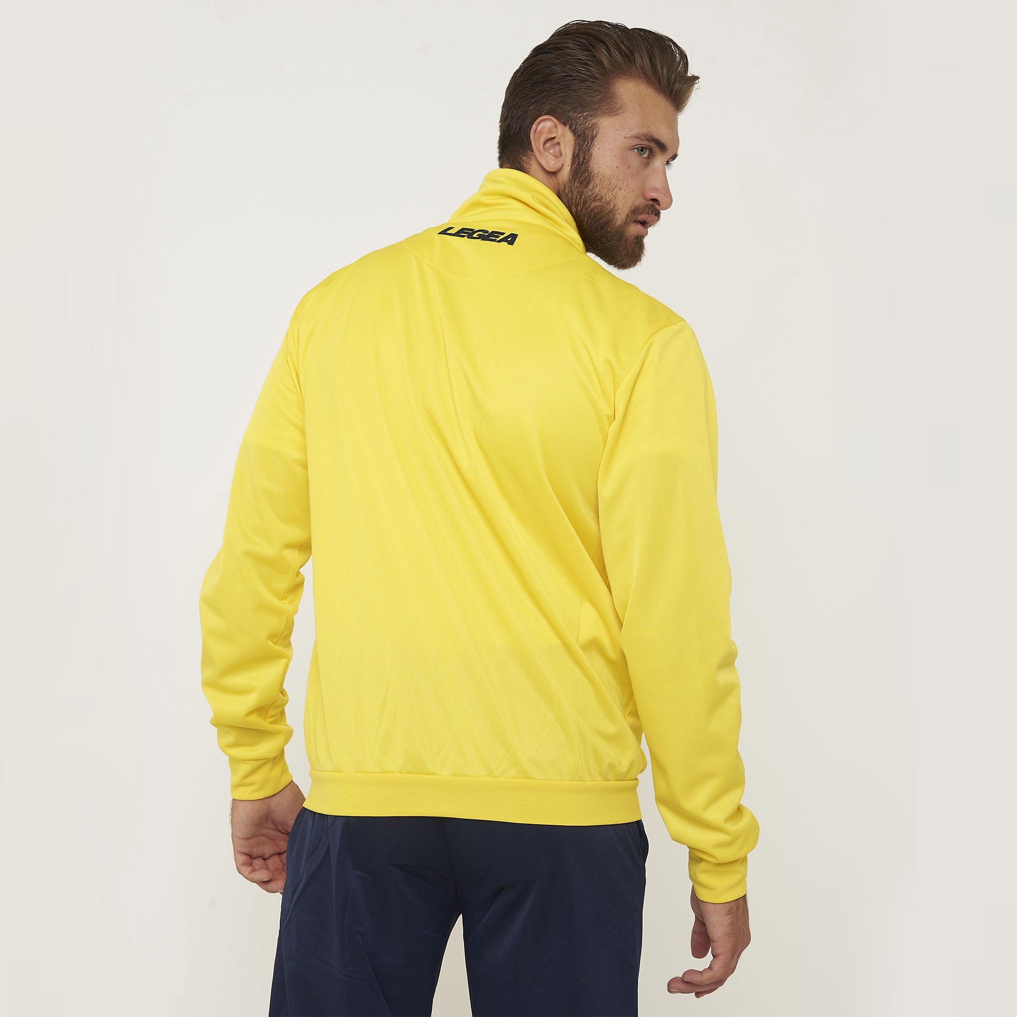Chaqueta deportiva Cuba con cremallera - talla pequeña amarilla
