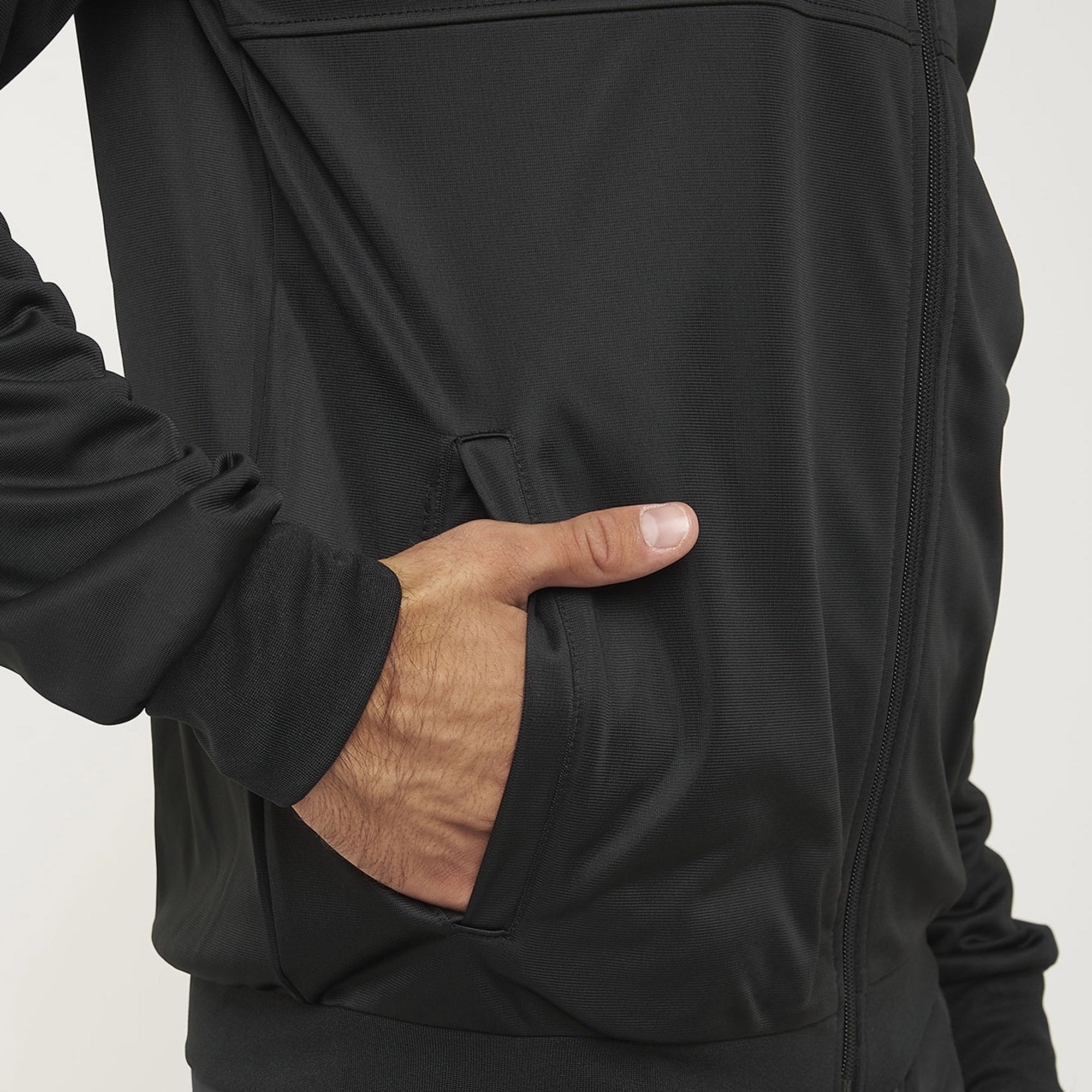 Veste de sport zippée Cuba - taille S noire