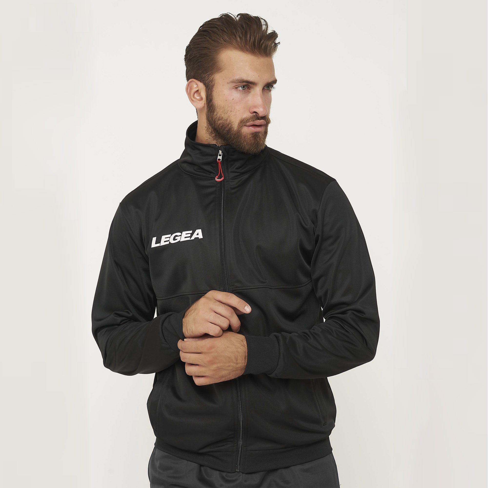 Giacca sportiva con zip Cuba -  taglia piccola nero