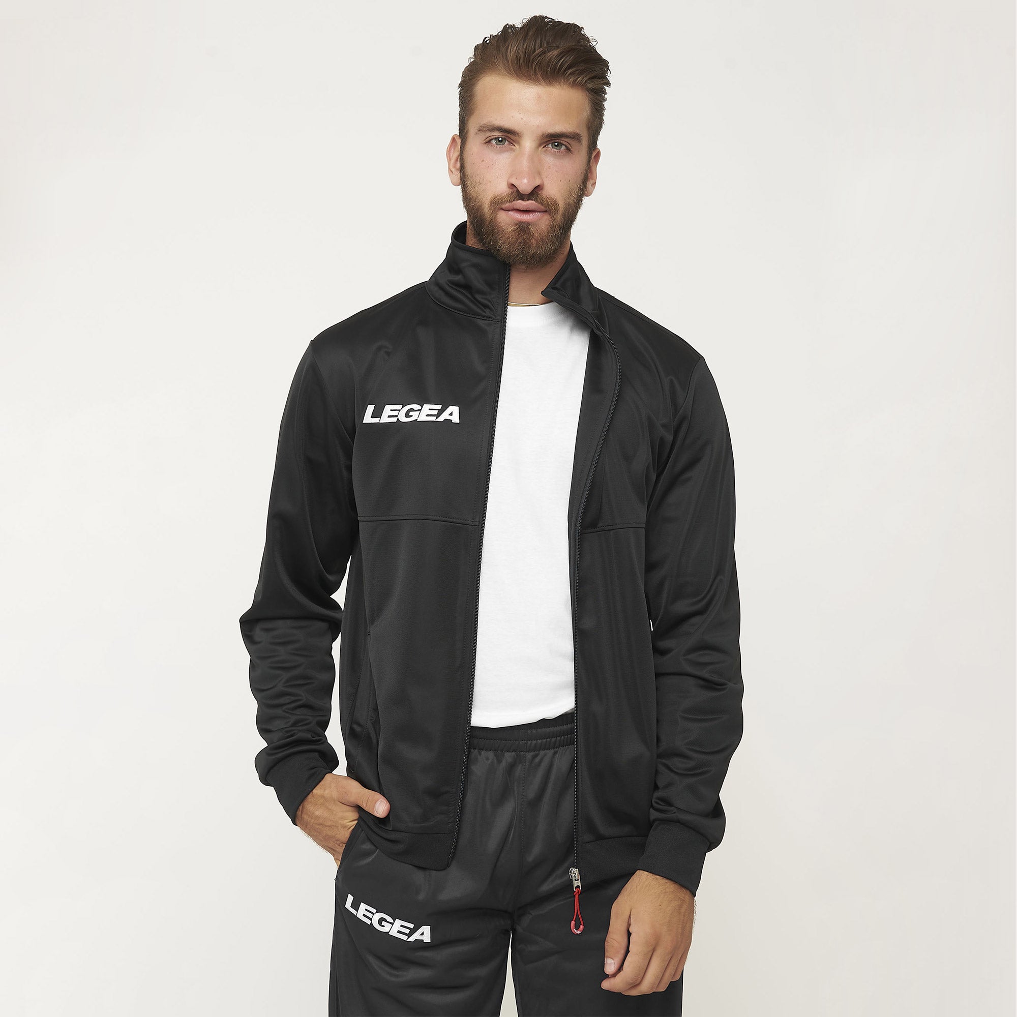 Veste de sport zippée Cuba - taille S noire