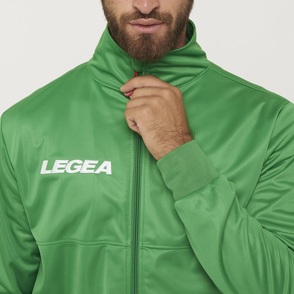 Chaqueta deportiva Cuba con cremallera - talla pequeña, verde