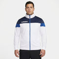 Giacca con zip Bolivia - Bianco | Blu - 4XL - oversize