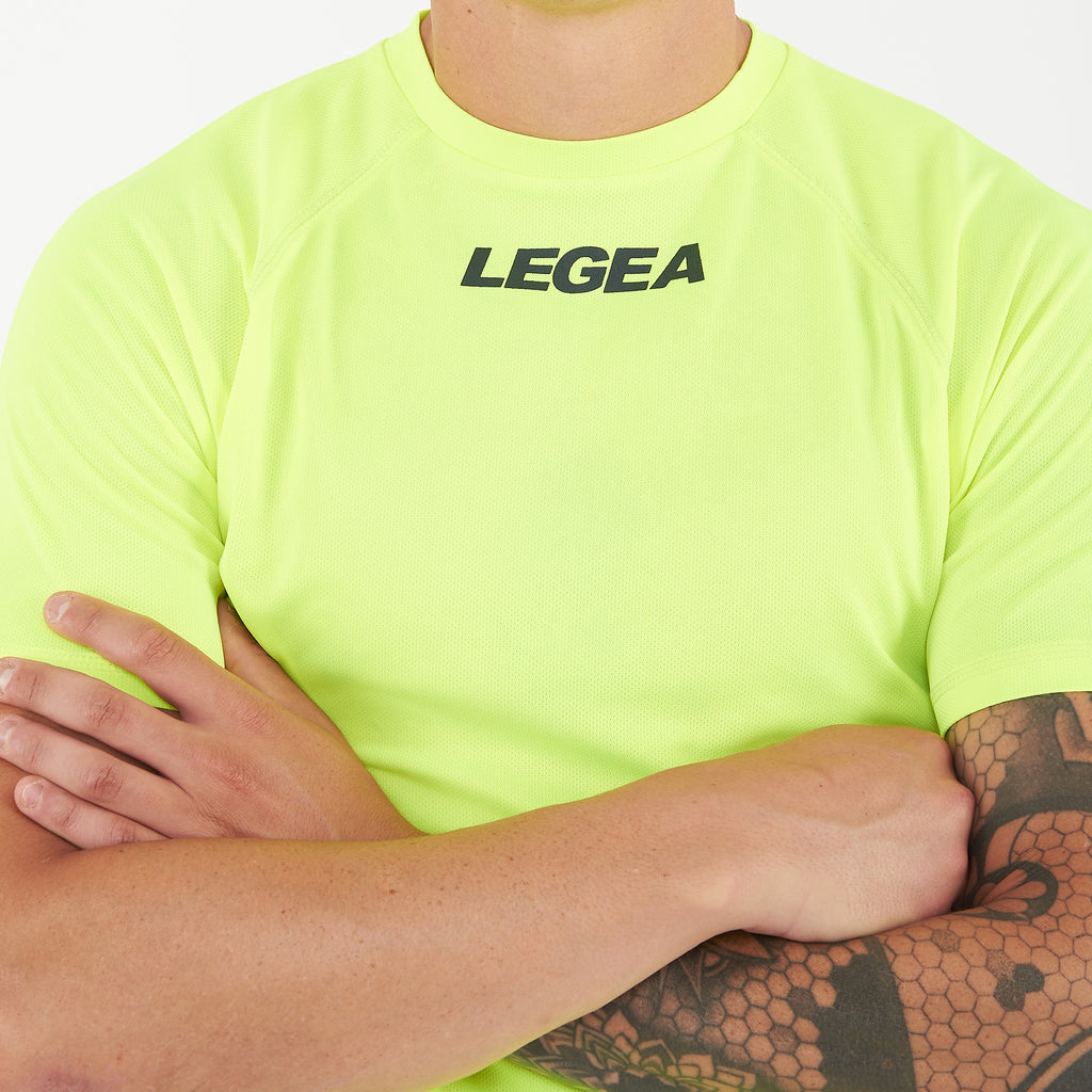 T-shirt Lipsia jaune fluo