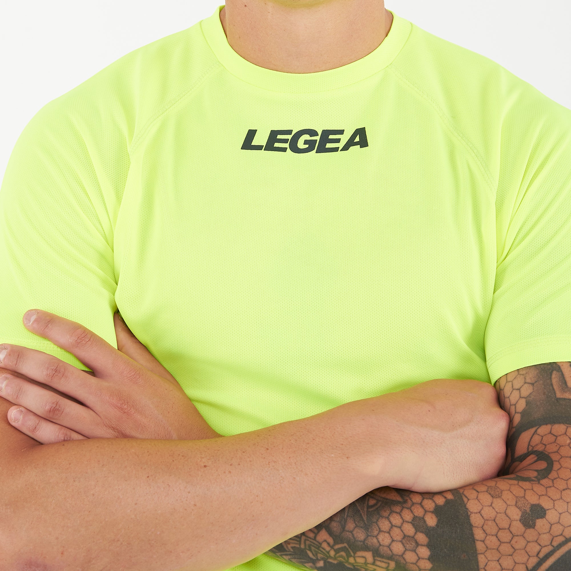 T-shirt Lipsia jaune fluo