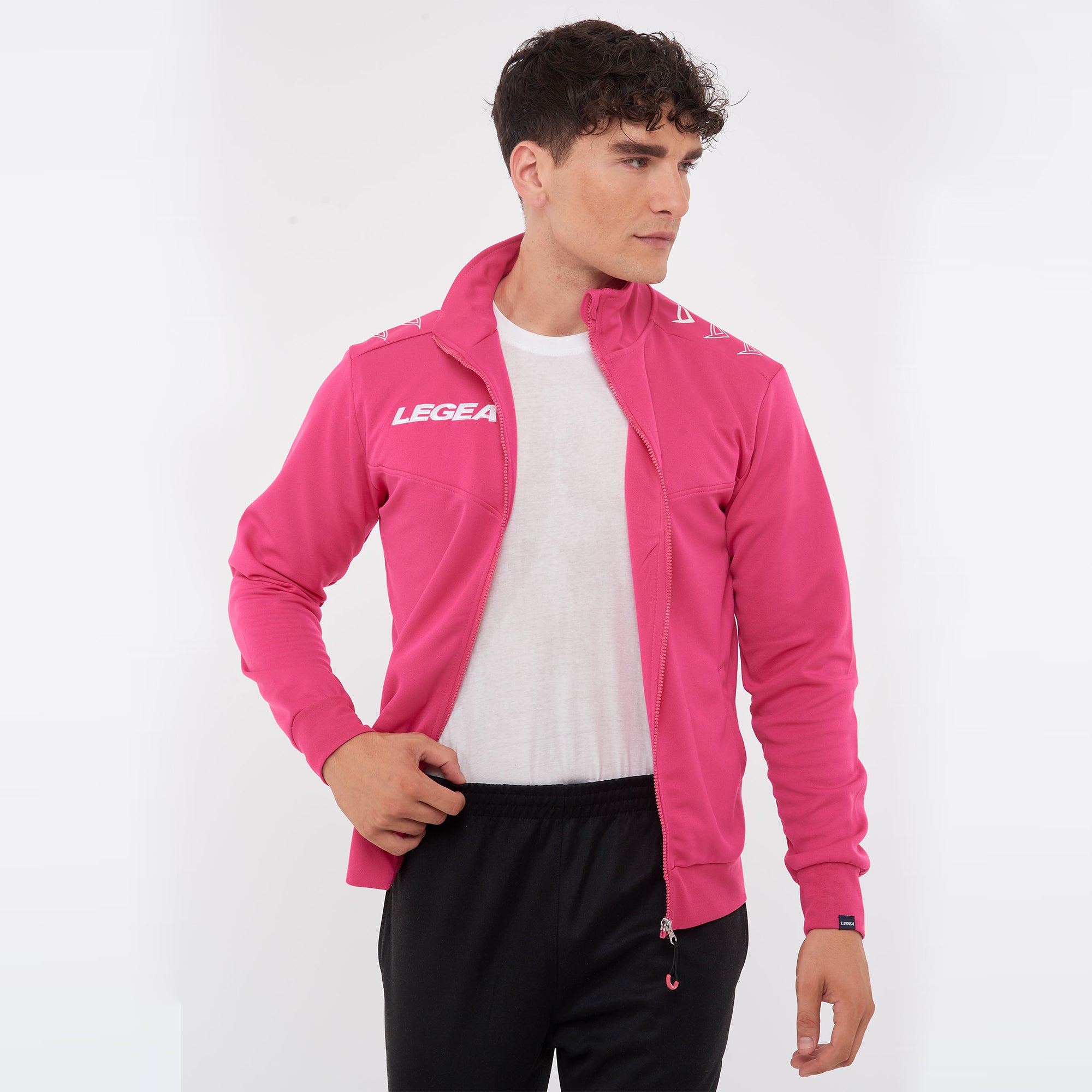 Giacca in poliestere con zip Alabama