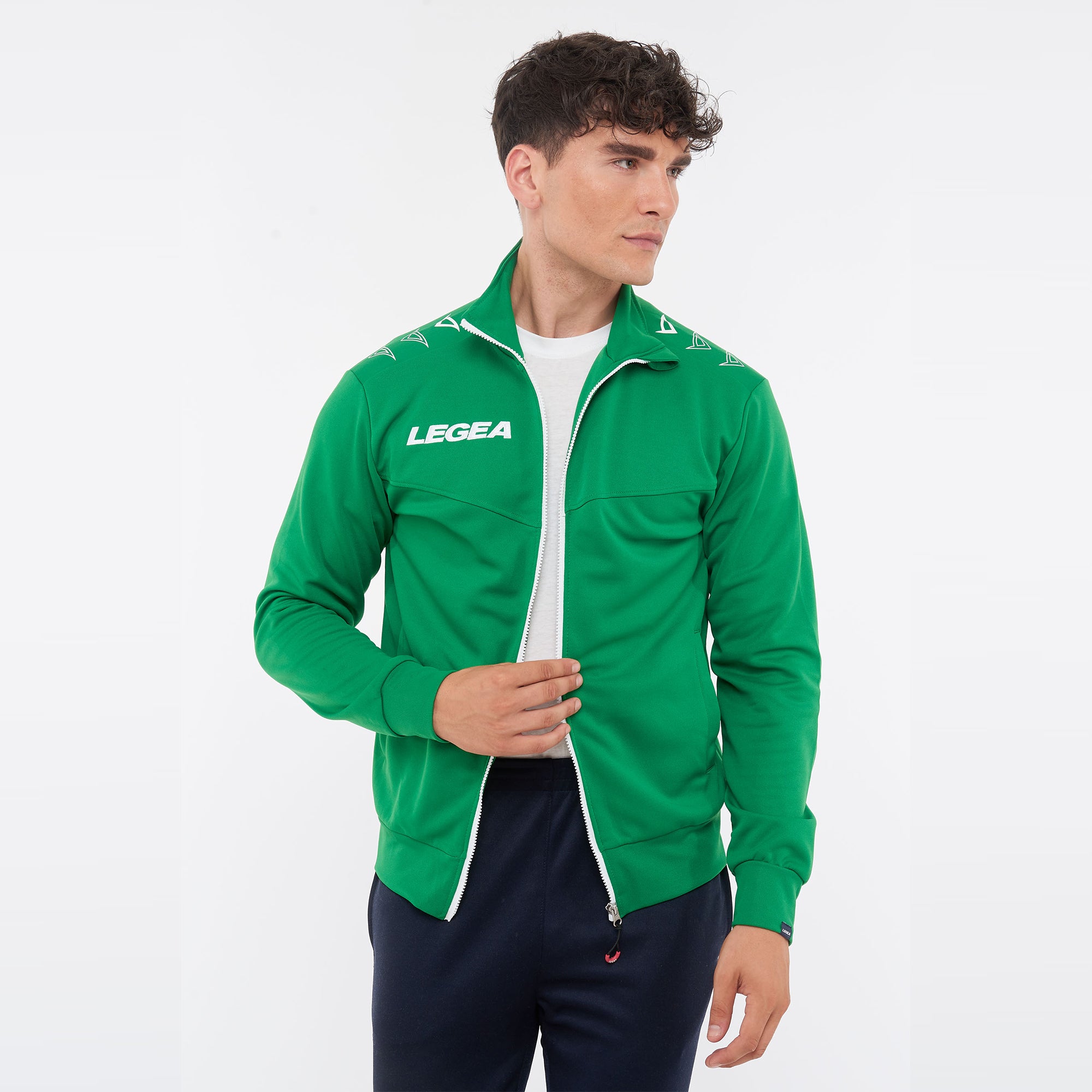 Giacca in poliestere con zip Alabama