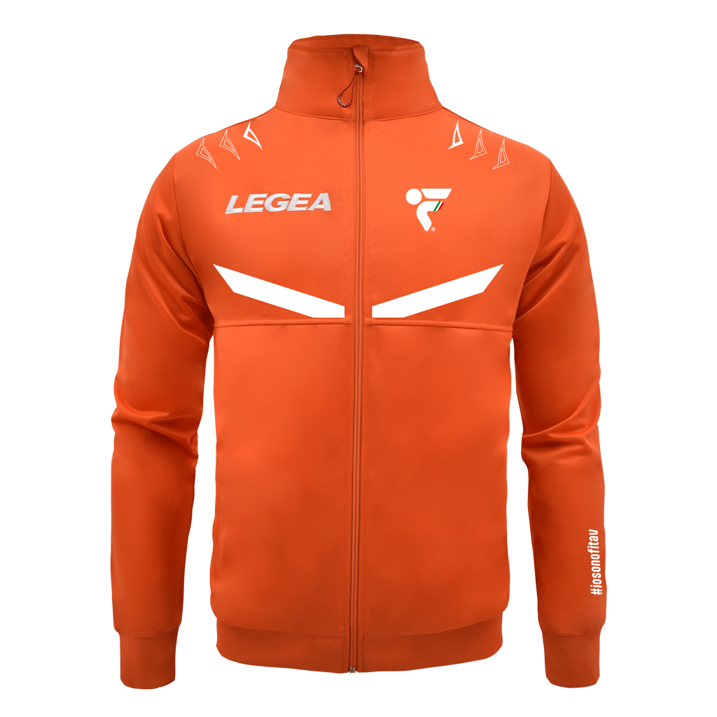 Chaqueta con cremallera bicolor - Fitav