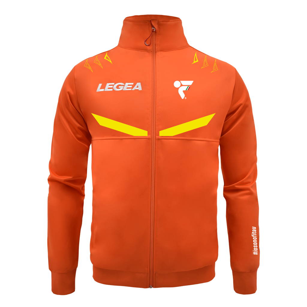 Chaqueta con cremallera bicolor - Fitav
