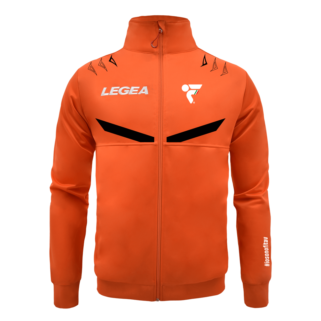 Chaqueta con cremallera bicolor - Fitav