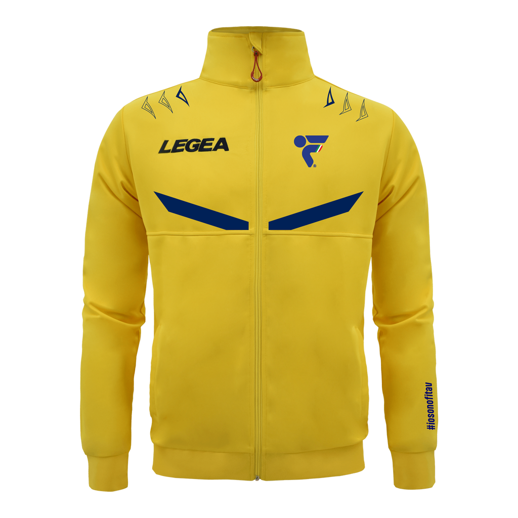 Chaqueta con cremallera bicolor - Fitav