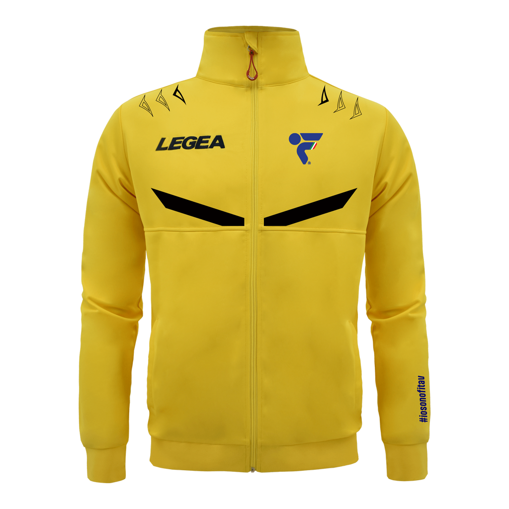 Chaqueta con cremallera bicolor - Fitav