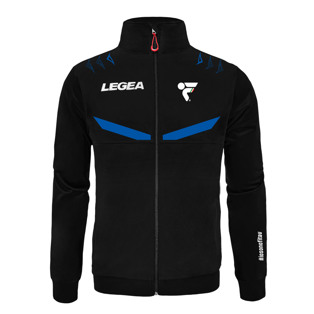 Chaqueta con cremallera bicolor - Fitav