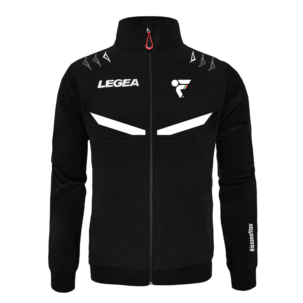 Chaqueta con cremallera bicolor - Fitav