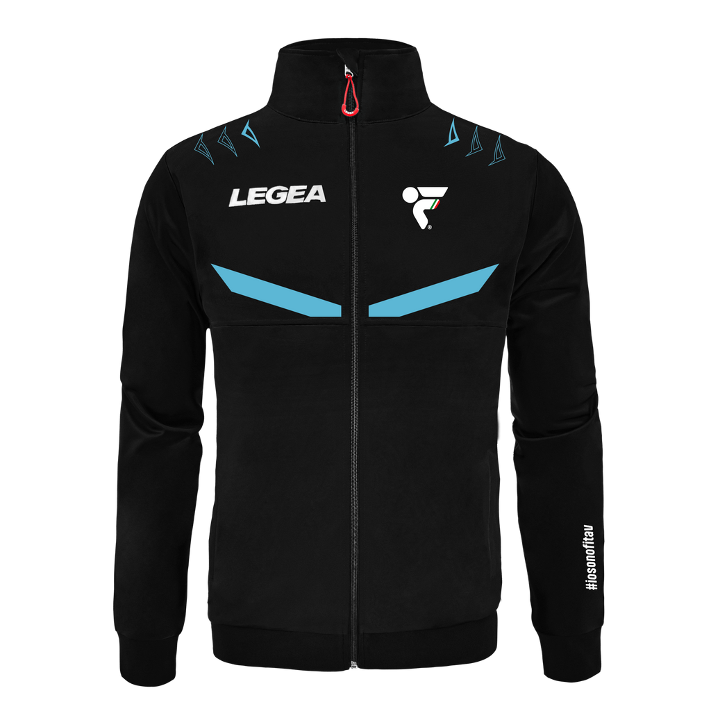 Chaqueta con cremallera bicolor - Fitav